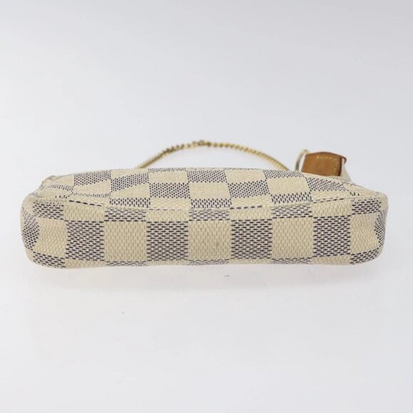 LOUIS VUITTON Damier Azur Mini Pochette Accessoires Pouch - Picture 11 of 16